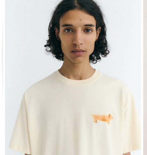 Perro Salchicha T-Shirt-Thinking Mu-T-Shirts-ROTATION BOUTIQUE BERLIN