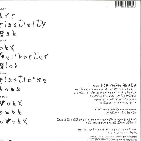 Plastikman - Sheet One 2LP Repress-Miscellaneous-Records-ROTATION BOUTIQUE BERLIN