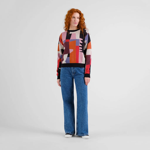 Pullover Arendal Abstract Chaos-Dedicated-Pullis & Sweatshirts-ROTATION BOUTIQUE BERLIN