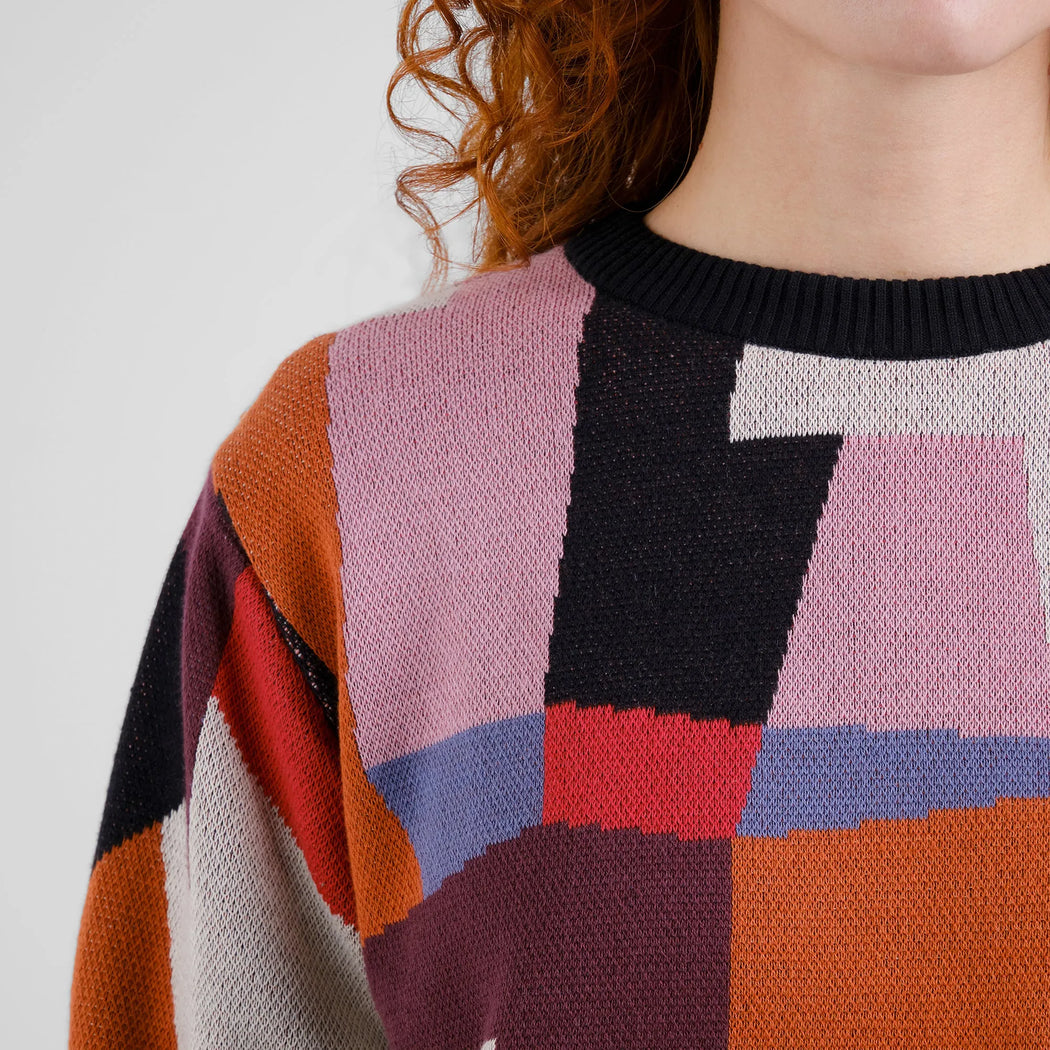 Pullover Arendal Abstract Chaos-Dedicated-Pullis & Sweatshirts-ROTATION BOUTIQUE BERLIN