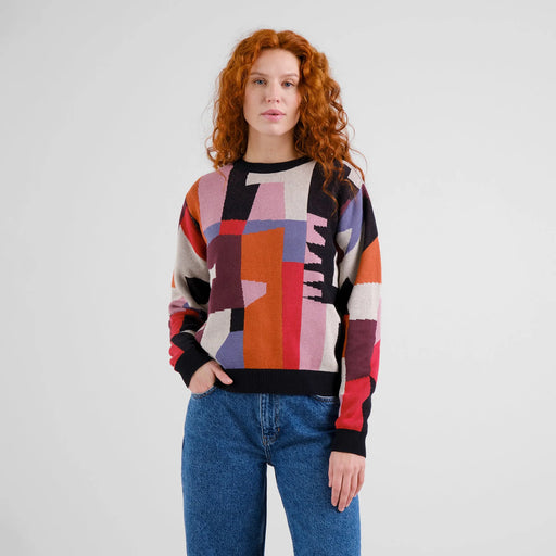 Pullover Arendal Abstract Chaos-Dedicated-Pullis & Sweatshirts-ROTATION BOUTIQUE BERLIN