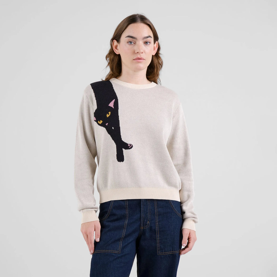 Pullover Arendal Long Cat-Dedicated-Pullis & Sweatshirts-ROTATION BOUTIQUE BERLIN