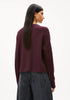 Pullover Merinaa Links Links Dark Cranberry-Armedangels-Pullis & Sweatshirts-ROTATION BOUTIQUE BERLIN
