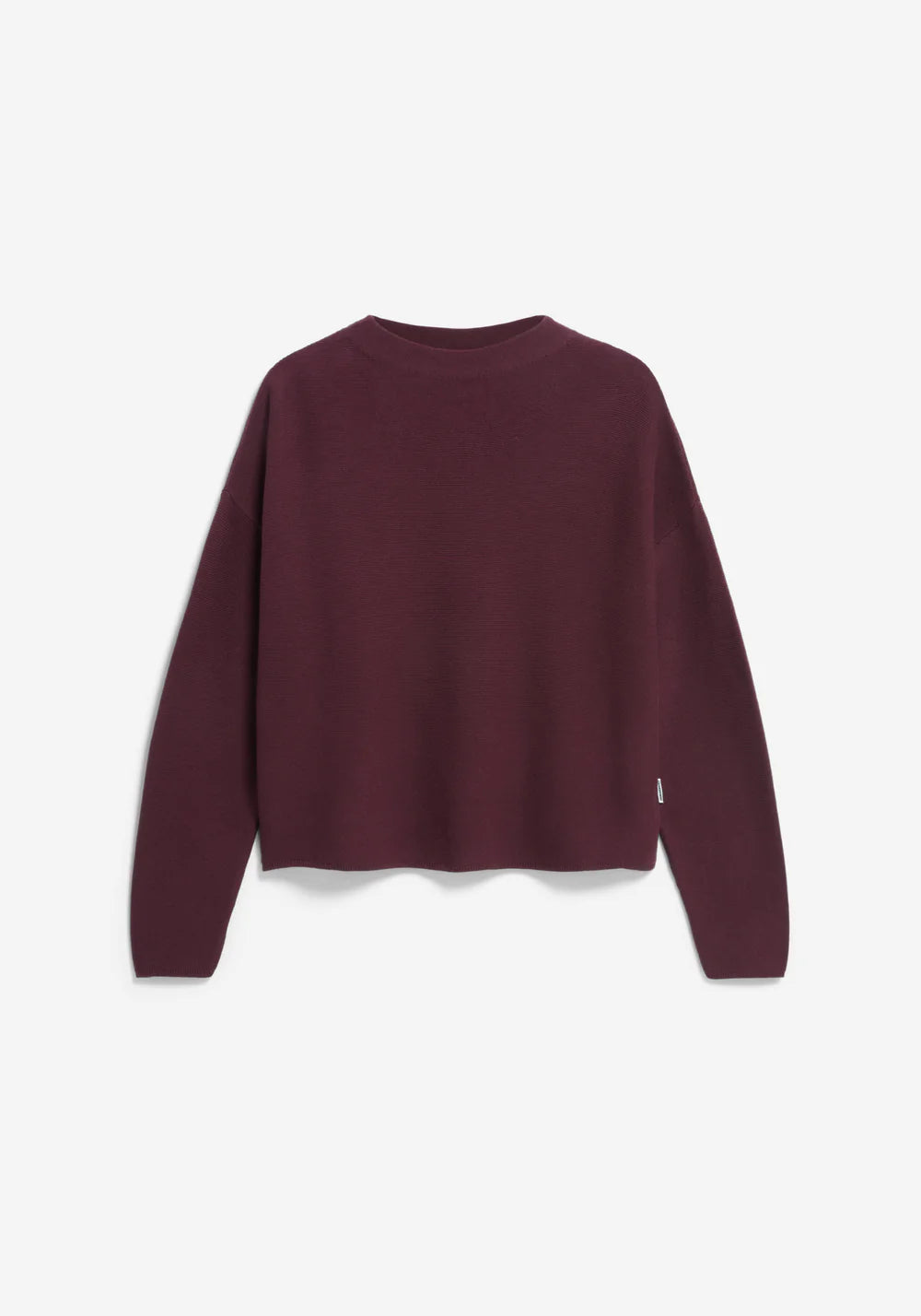 Pullover Merinaa Links Links Dark Cranberry-Armedangels-Pullis & Sweatshirts-ROTATION BOUTIQUE BERLIN
