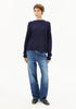 Pullover Merinaa Links Links Tinted Navy-Armedangels-Pullis & Sweatshirts-ROTATION BOUTIQUE BERLIN