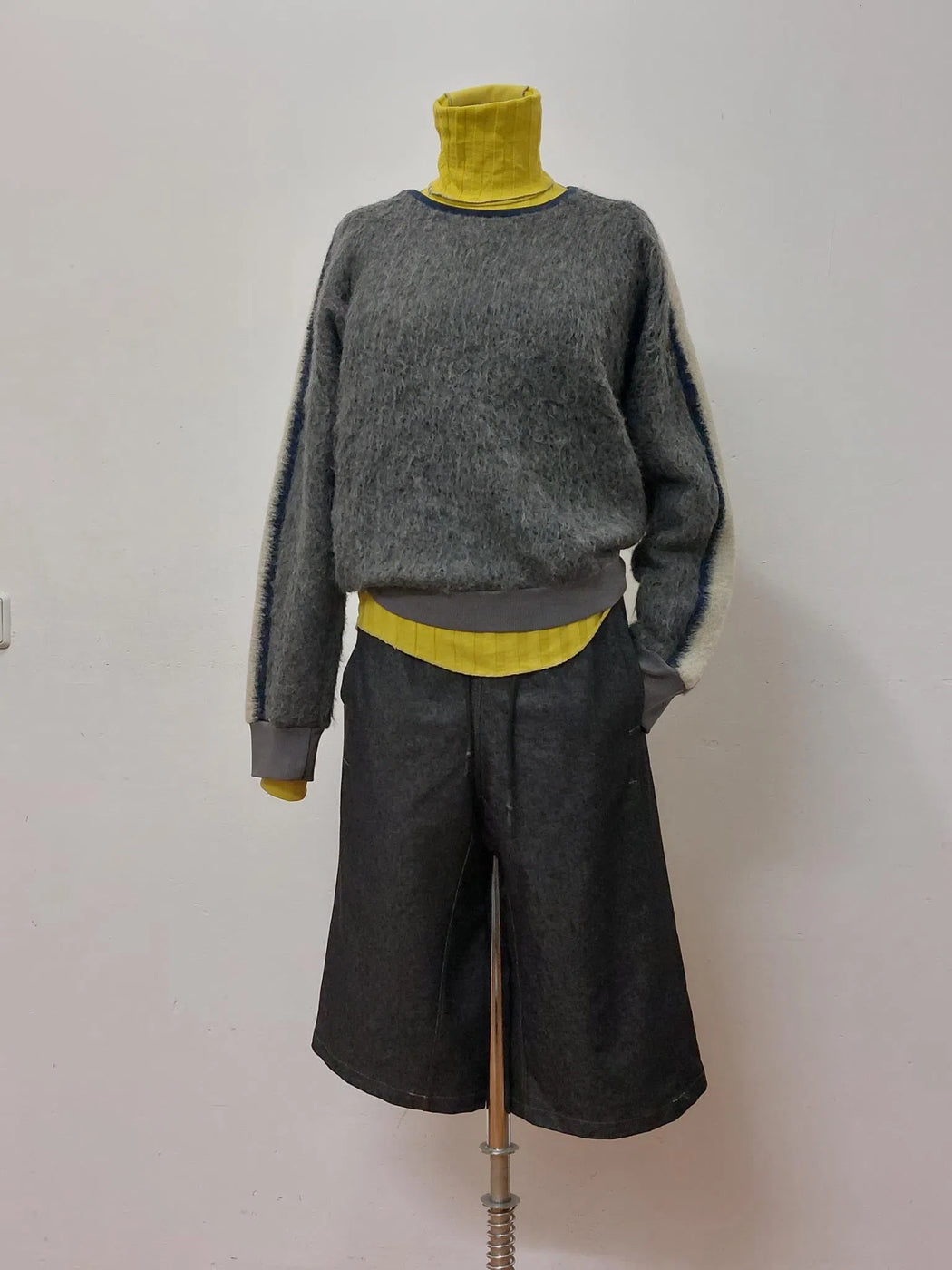 Pullover Paula Grey-Herb-Pullis & Sweatshirts-ROTATION BOUTIQUE BERLIN