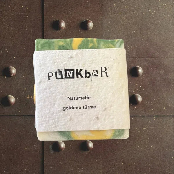 Punkbar Goldene Türme - Naturseife-e e m Naturkosmetik-Accessoires-ROTATION BOUTIQUE