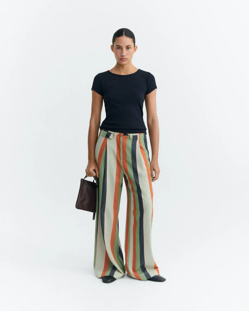 Quick Stripes Multicolor Hose Damen-Thinking Mu-Hosen-ROTATION BOUTIQUE BERLIN