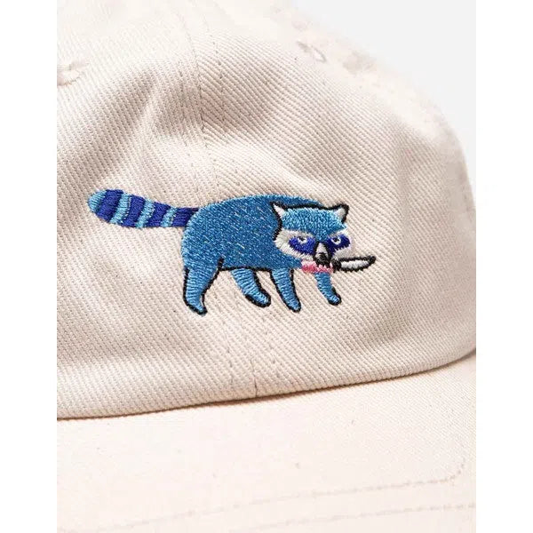 Racoon Cap - Bestickte 6 Panel Schirmmütze-Olow-Mützen & Schals-ROTATION BOUTIQUE BERLIN