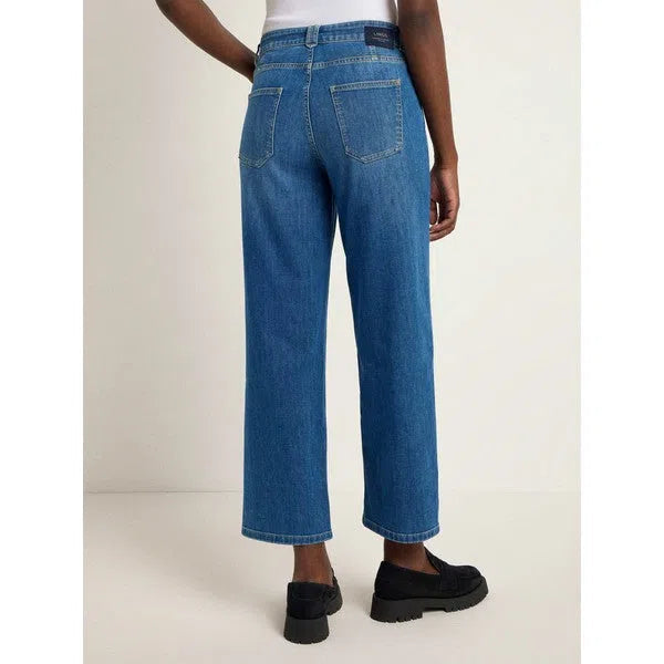 Relaxed Jeans Mid Blue Denim-Lanius-Hosen-ROTATION BOUTIQUE BERLIN