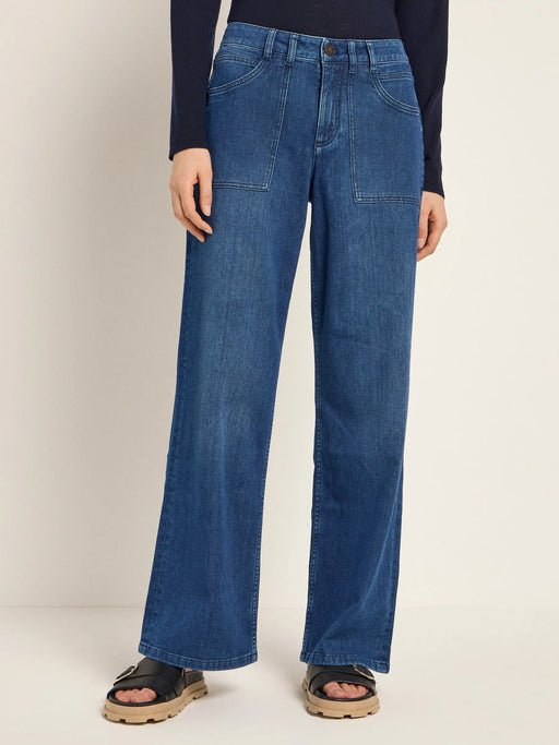 Relaxed Jeans mit aufgesetzten Taschen-Lanius-Hosen-ROTATION BOUTIQUE BERLIN