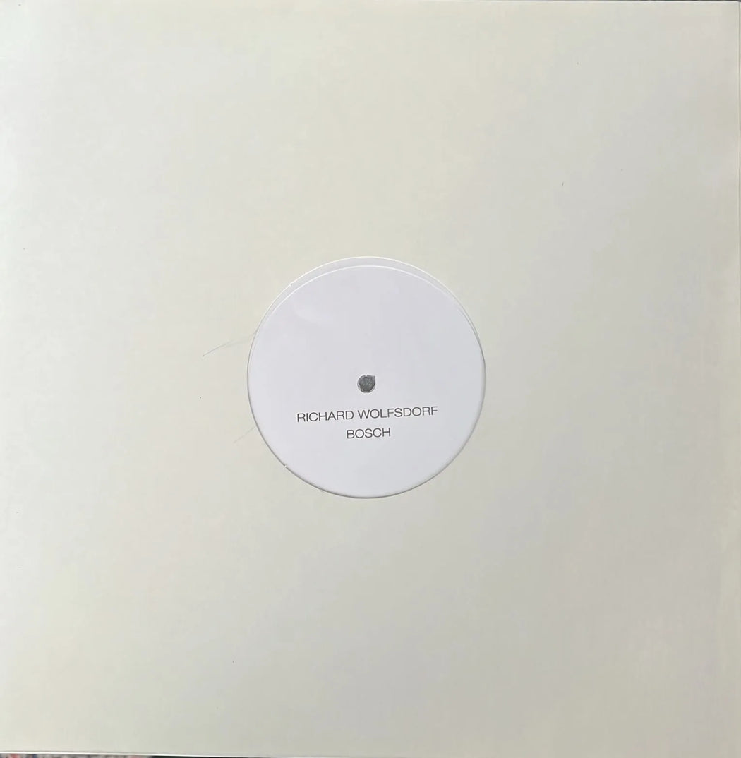 Richard Wolfsdorf Mdma Bosch Vinyl Reissue Sei Es Drum SED011-Miscellaneous-Records-ROTATION BOUTIQUE BERLIN
