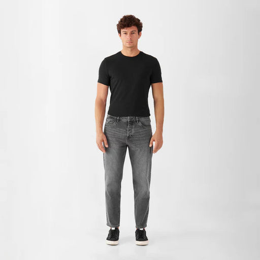 Rise Relaxed Jeans Tapered Fit-Dawn Denim-Hosen-ROTATION BOUTIQUE