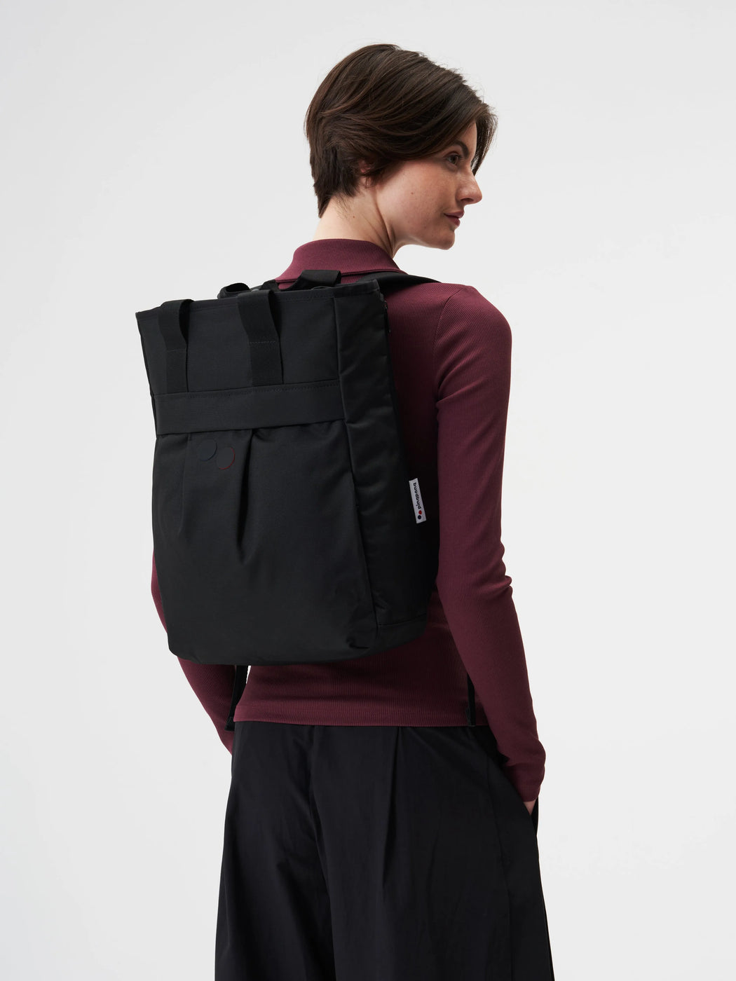 Rucksack Komo Rooted Black-Pinqponq-Rucksäcke-ROTATION BOUTIQUE BERLIN