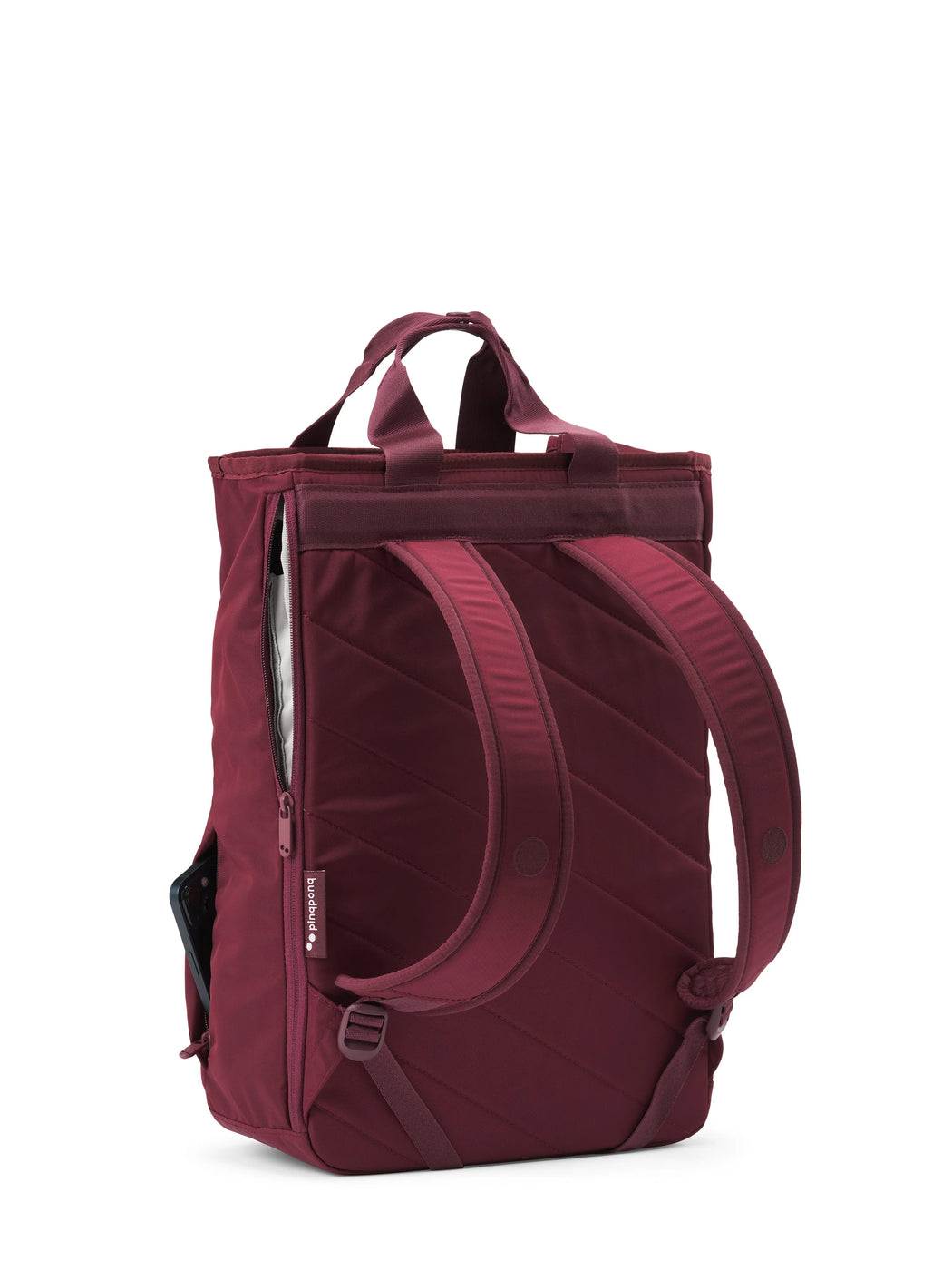Rucksack Tache Komo Glazed Red-Pinqponq-Rucksäcke-ROTATION BOUTIQUE BERLIN