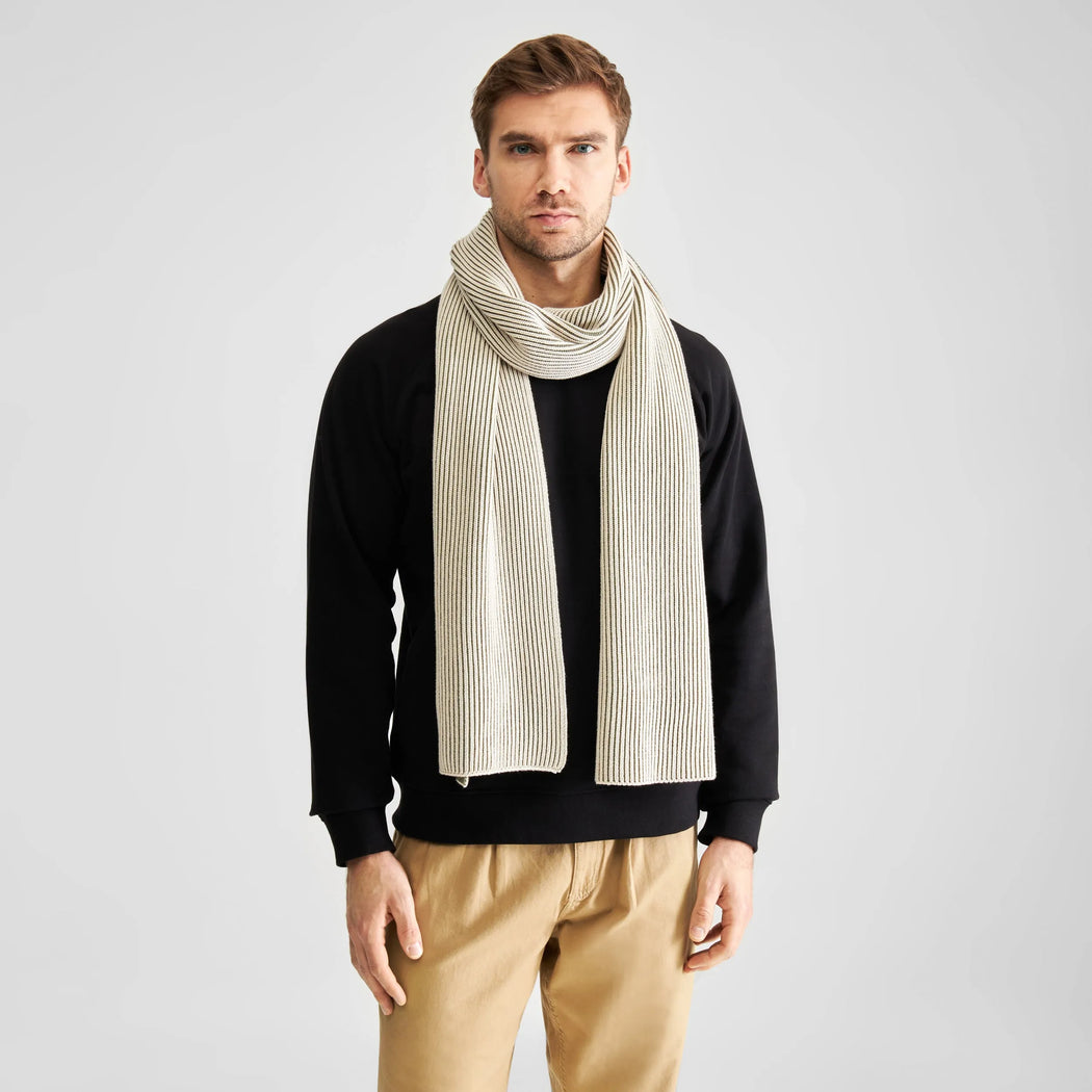 Scarf Norrfors Brioche - Strickschal-Dedicated-Mützen & Schals-ROTATION BOUTIQUE BERLIN