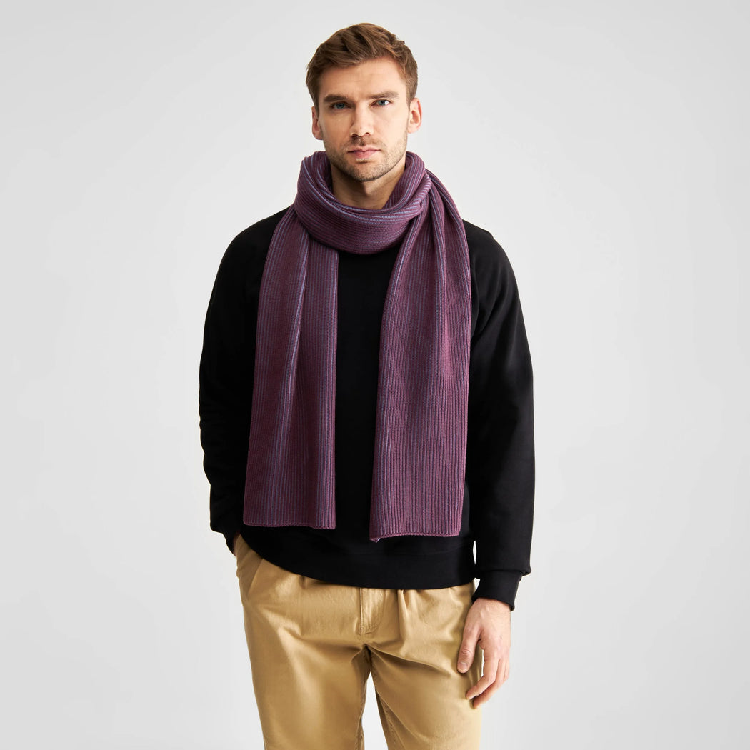 Scarf Norrfors Brioche - Strickschal-Dedicated-Mützen & Schals-ROTATION BOUTIQUE BERLIN