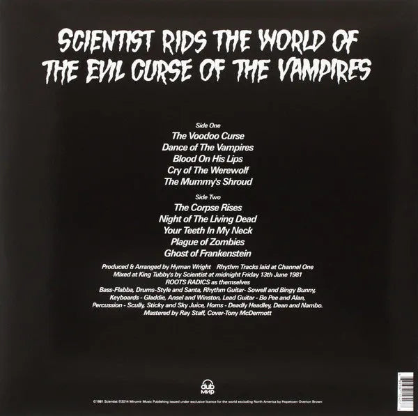 Scientist - Rids the World of the evil curse-Miscellaneous-Records-ROTATION BOUTIQUE BERLIN