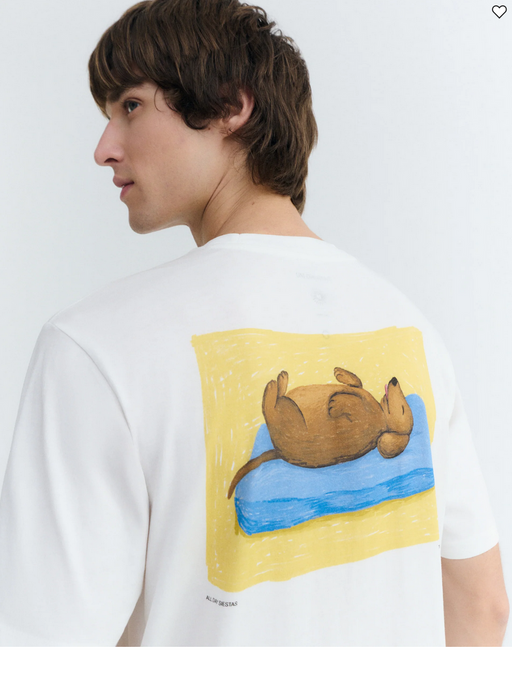 Siesta Dog Zach T-Shirt-Thinking Mu-T-Shirts-ROTATION BOUTIQUE BERLIN