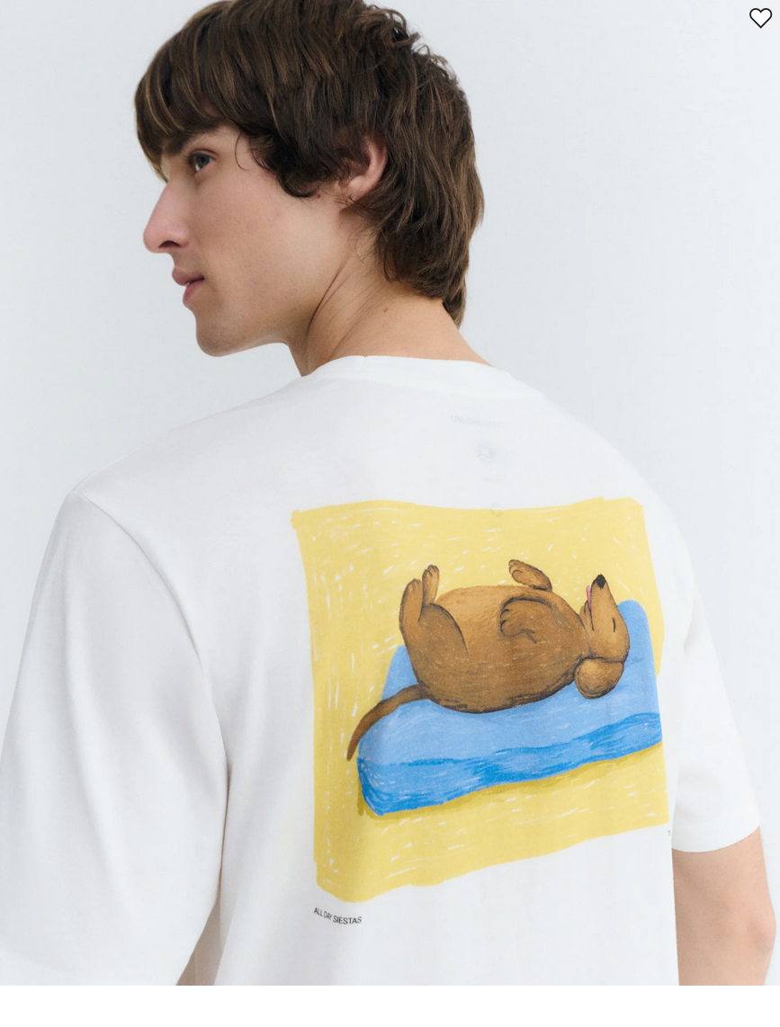 Siesta Dog Zach T-Shirt-Thinking Mu-T-Shirts-ROTATION BOUTIQUE BERLIN
