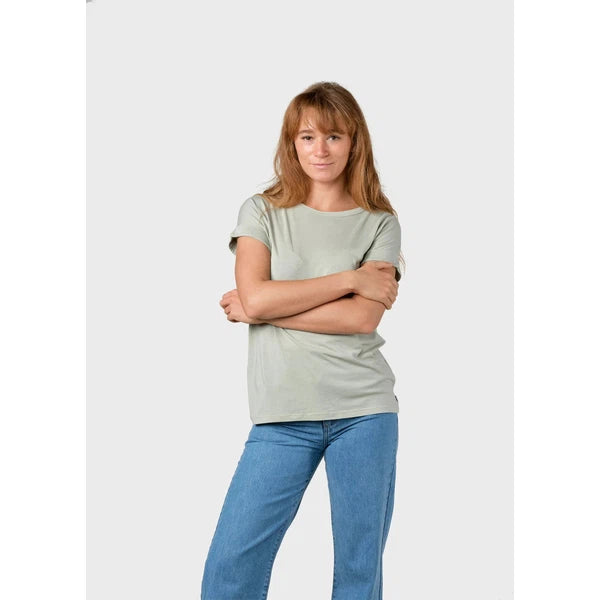 Sigrid Tee aus Bio-Baumwolle / Lyocell Mix-Klitmoller Collective-Blusen-ROTATION BOUTIQUE BERLIN