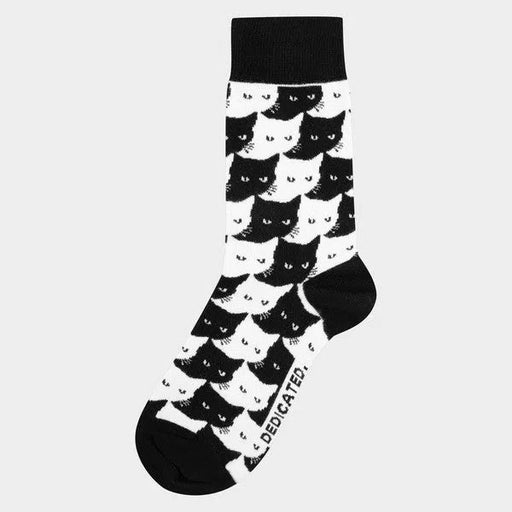 Sigtuna Pepita Cats - Socken 3er Pack-Dedicated-Socken-ROTATION BOUTIQUE BERLIN