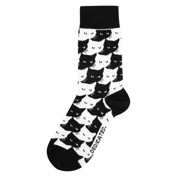 Sigtuna Pepita Cats - Socken-Dedicated-Socken-ROTATION BOUTIQUE BERLIN