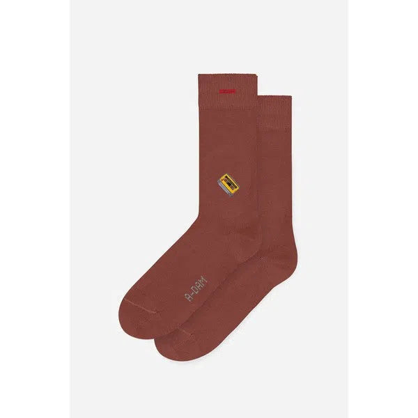 Socken mit Kassetten Stickerei-Adam Underwear-Socken-ROTATION BOUTIQUE