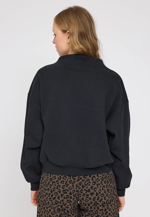 Soft Fabric Mock Turtleneck-Mazine-Pullis & Sweatshirts-ROTATION BOUTIQUE BERLIN