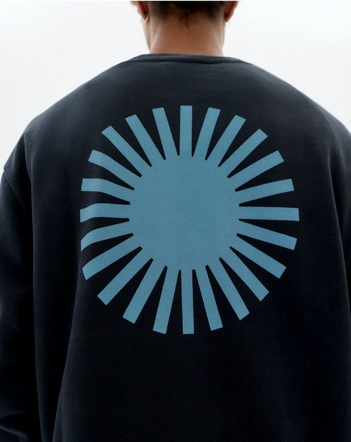 Sol Contrast Sweatshirt-Thinking Mu-Pullis & Sweatshirts-ROTATION BOUTIQUE BERLIN