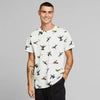 Stockholm Hummingbirds - T-Shirt mit Allover Print-Dedicated-T-Shirts-ROTATION BOUTIQUE BERLIN