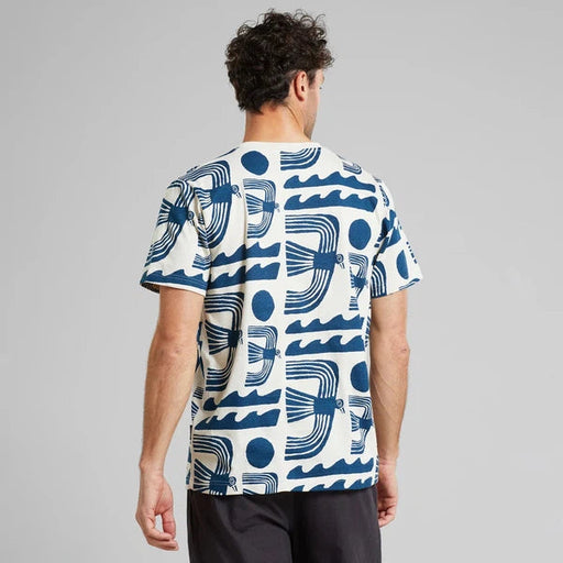 Stockholm Seagulls - T-Shirt mit Allover Print-Dedicated-T-Shirts-ROTATION BOUTIQUE BERLIN