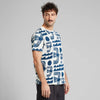 Stockholm Seagulls - T-Shirt mit Allover Print-Dedicated-T-Shirts-ROTATION BOUTIQUE BERLIN