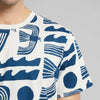 Stockholm Seagulls - T-Shirt mit Allover Print-Dedicated-T-Shirts-ROTATION BOUTIQUE BERLIN
