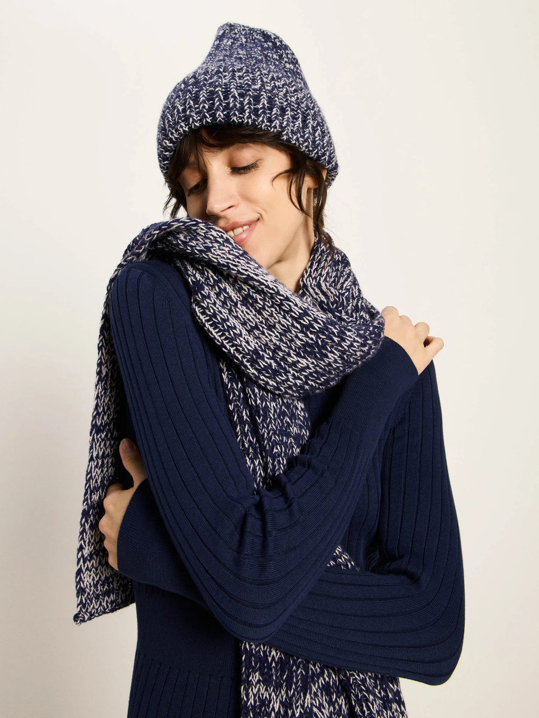 Strickmütze Meliert-Lanius-Mützen & Schals-ROTATION BOUTIQUE BERLIN