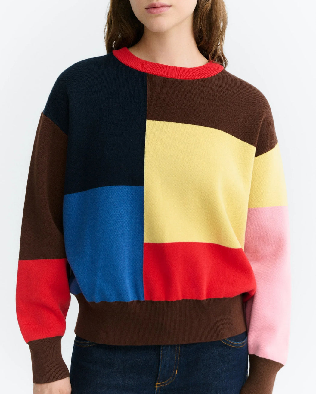 Strickpullover Colors Damen-Thinking Mu-Pullis & Sweatshirts-ROTATION BOUTIQUE BERLIN