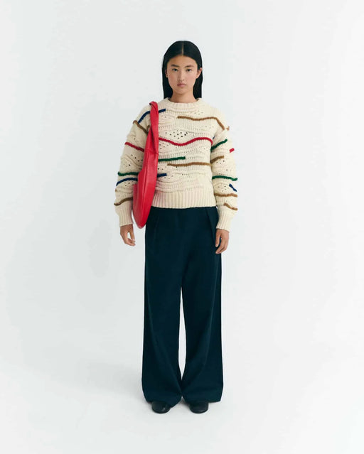 Strickpullover Macrame-Thinking Mu-Pullis & Sweatshirts-ROTATION BOUTIQUE BERLIN