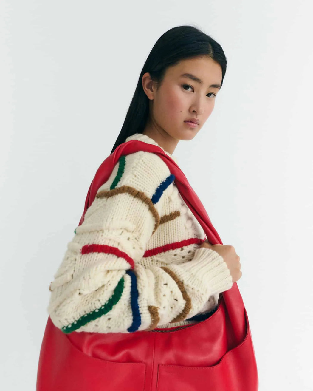 Strickpullover Macrame-Thinking Mu-Pullis & Sweatshirts-ROTATION BOUTIQUE BERLIN