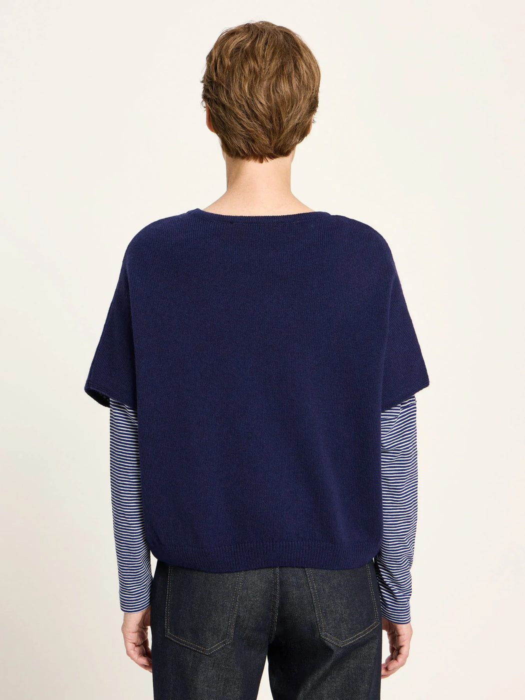 Strickpullunder aus Wolle Baumwolle Mix-Lanius-Pullis & Sweatshirts-ROTATION BOUTIQUE BERLIN