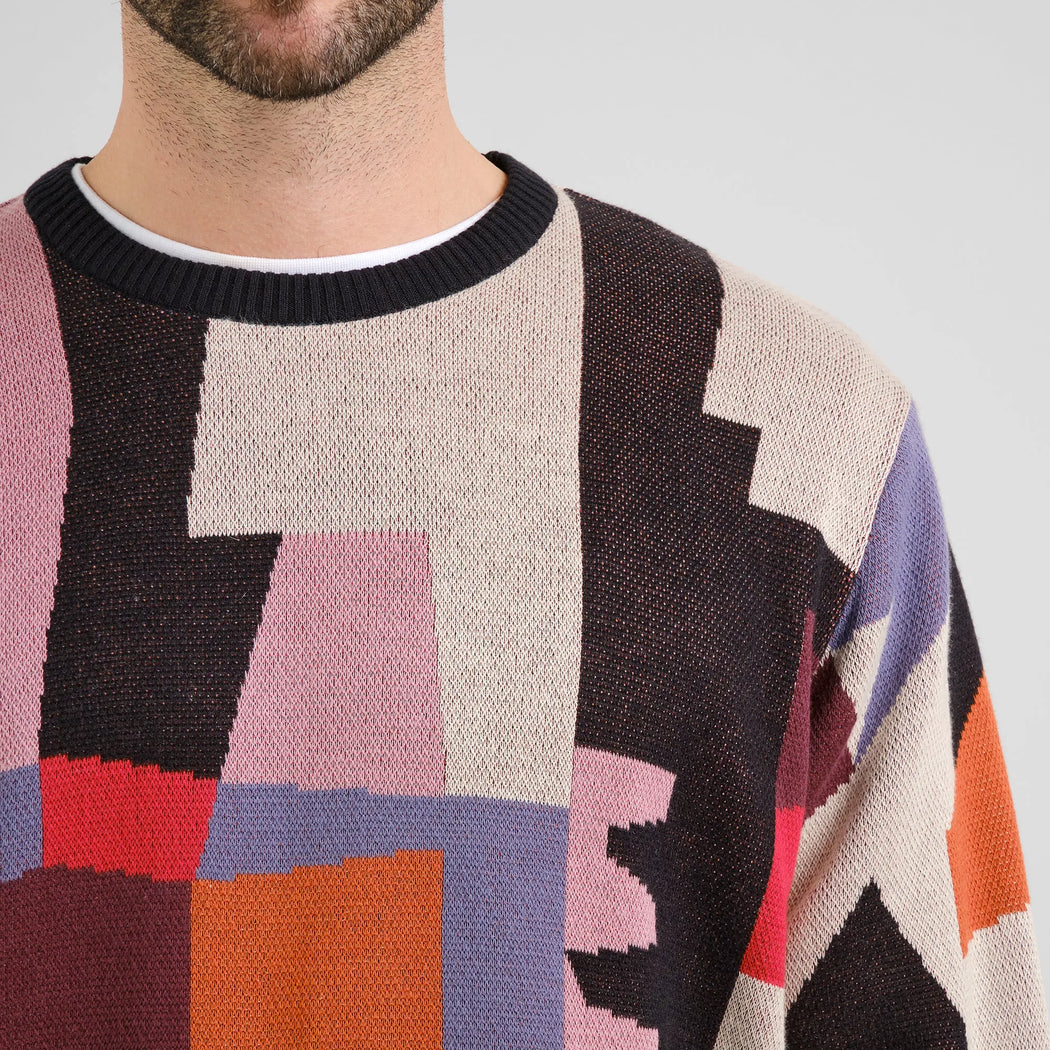 Sweater MORA Abstract Chaos-Dedicated-Pullis & Sweatshirts-ROTATION BOUTIQUE BERLIN
