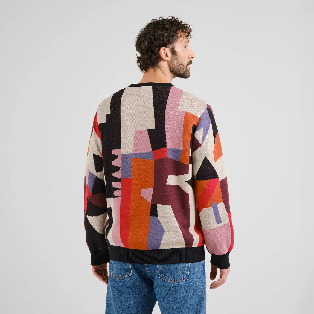 Sweater MORA Abstract Chaos-Dedicated-Pullis & Sweatshirts-ROTATION BOUTIQUE BERLIN