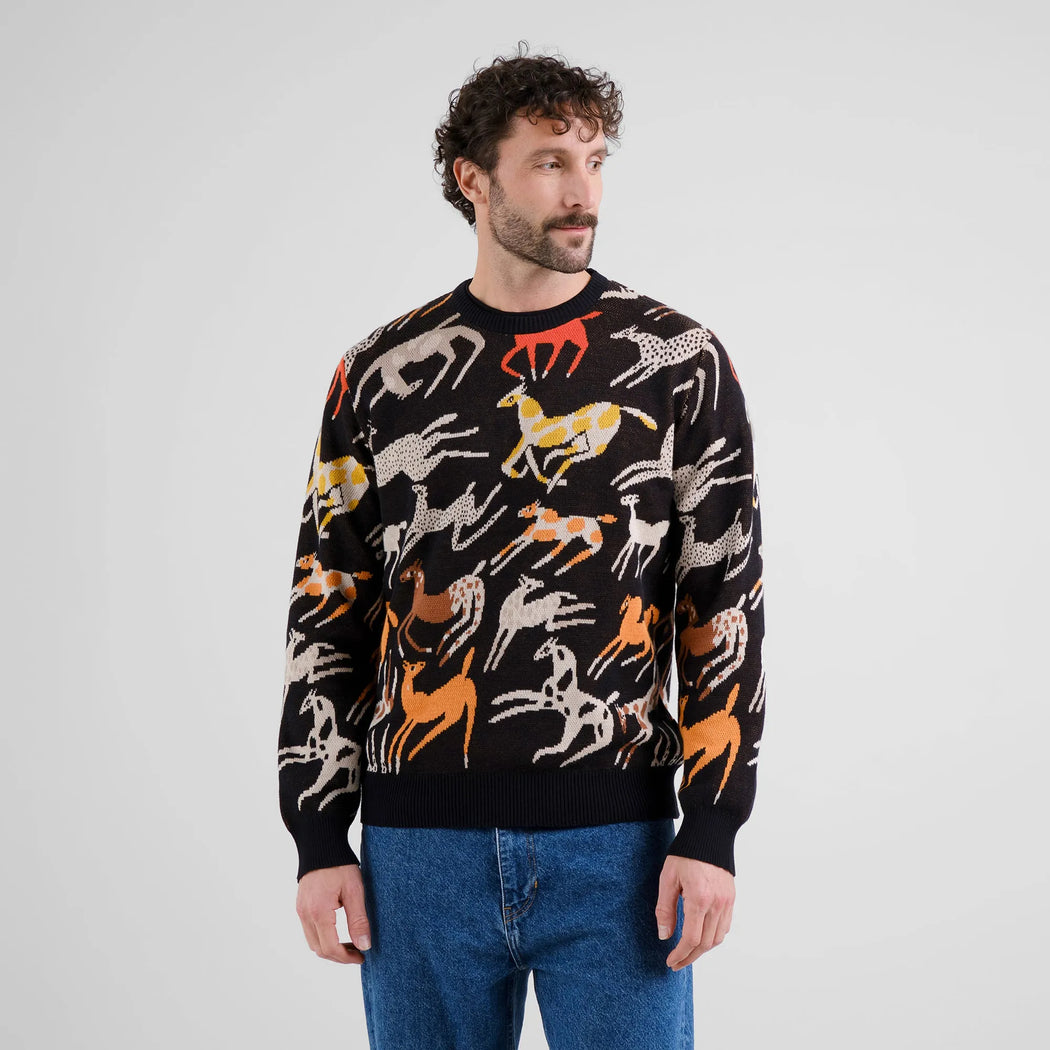 Sweater MORA Mustang Party-Dedicated-Pullis & Sweatshirts-ROTATION BOUTIQUE BERLIN