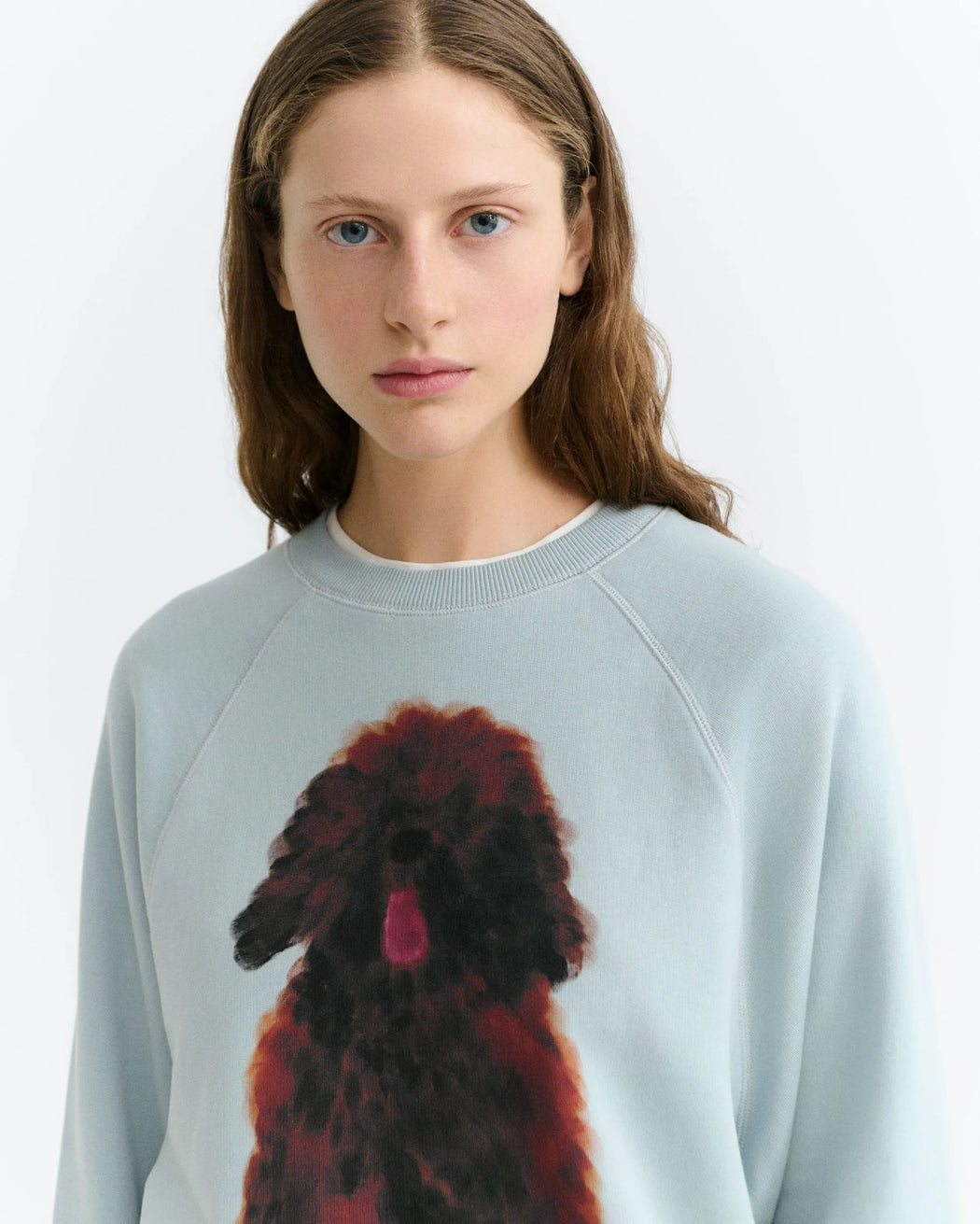 Sweatshirt Pet Portrait Bonnie Damen-Thinking Mu-Sweatshirts-ROTATION BOUTIQUE BERLIN