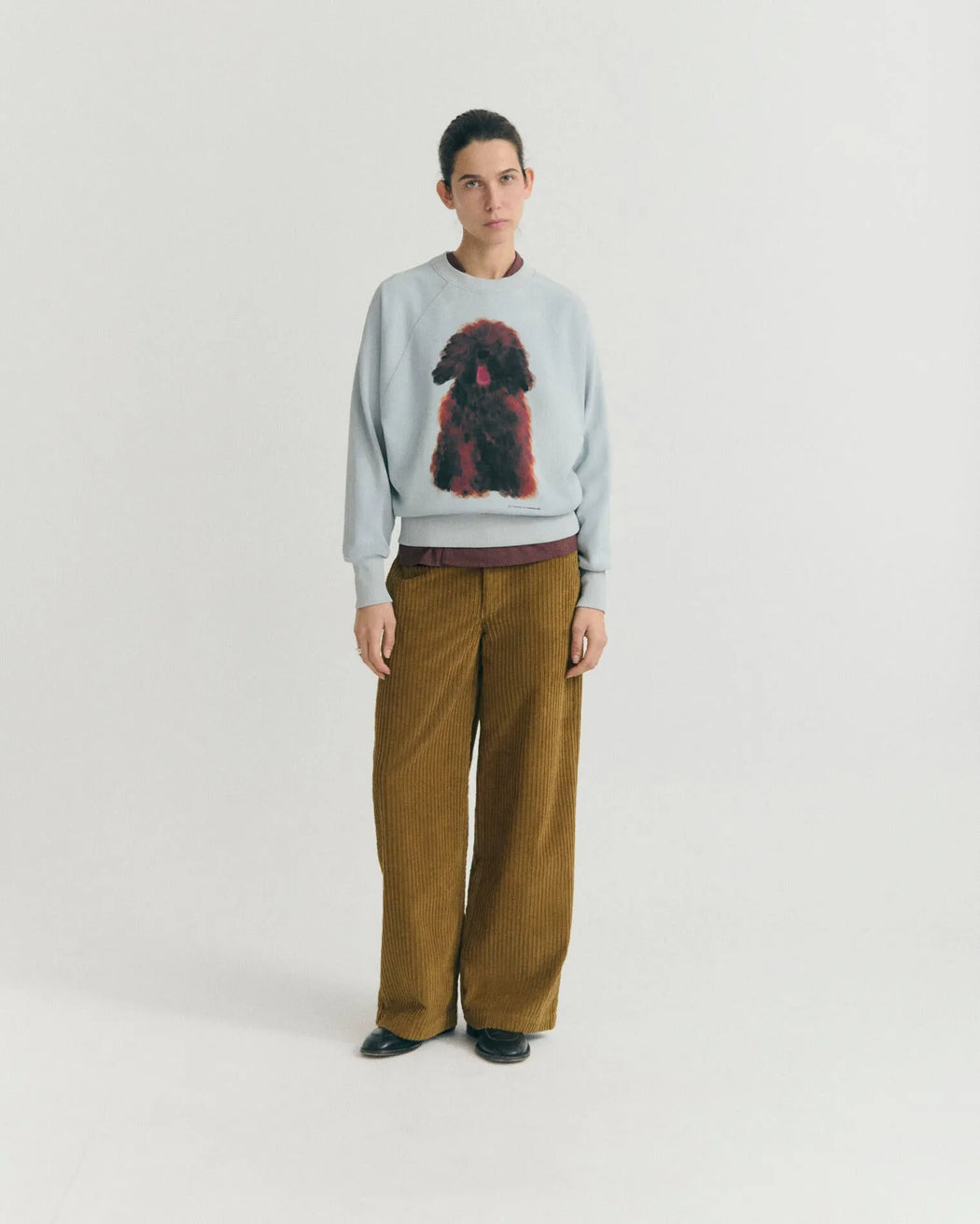 Sweatshirt Pet Portrait Bonnie Damen-Thinking Mu-Sweatshirts-ROTATION BOUTIQUE BERLIN