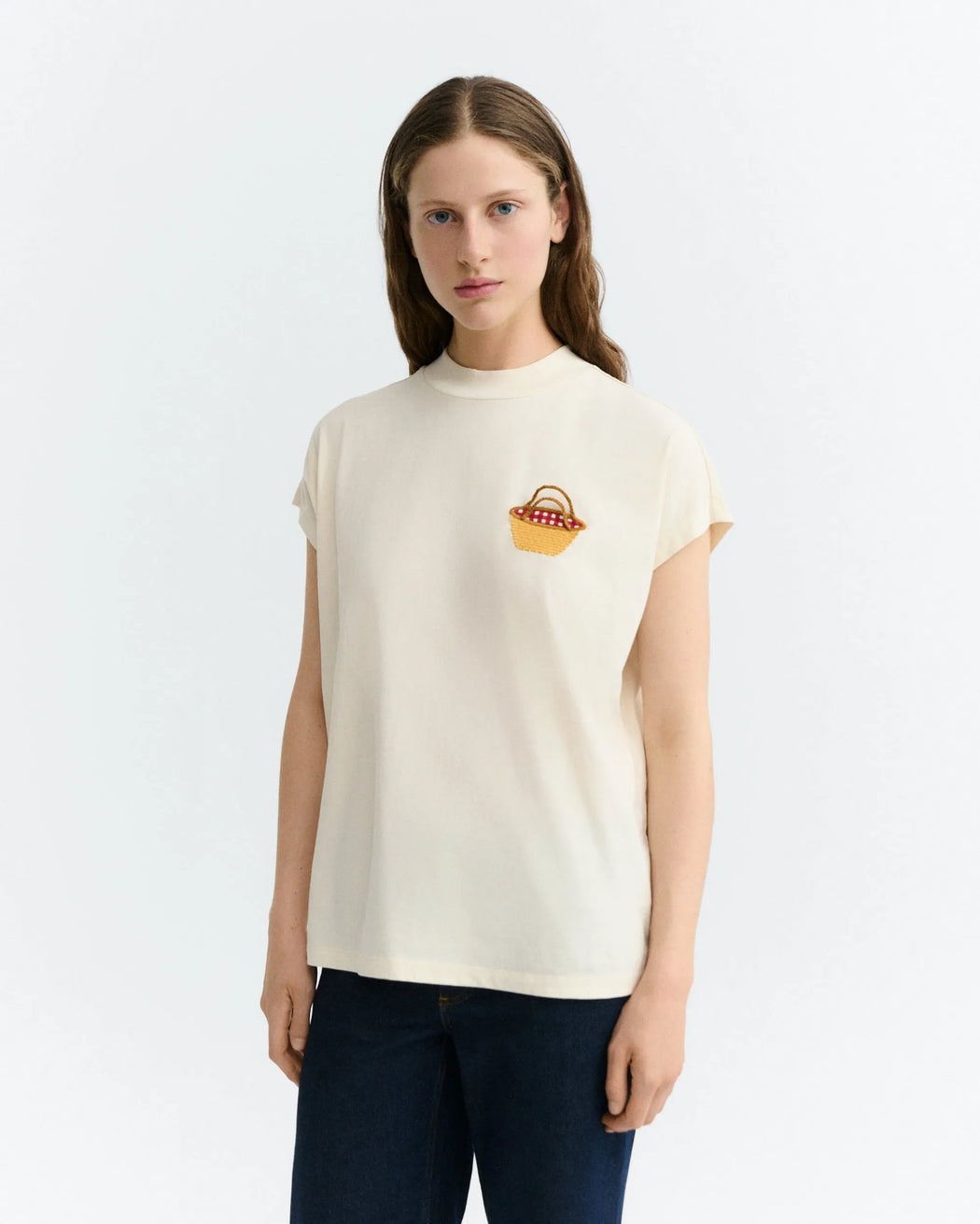 T-Shirt Basket Volta Damen-Thinking Mu-T-Shirts-ROTATION BOUTIQUE BERLIN