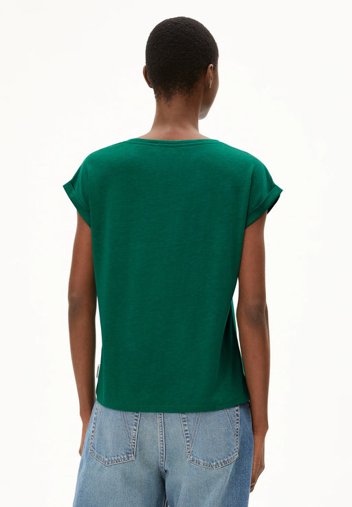 T-Shirt Jilaana Emerald Green-Armedangels-T-Shirts-ROTATION BOUTIQUE BERLIN