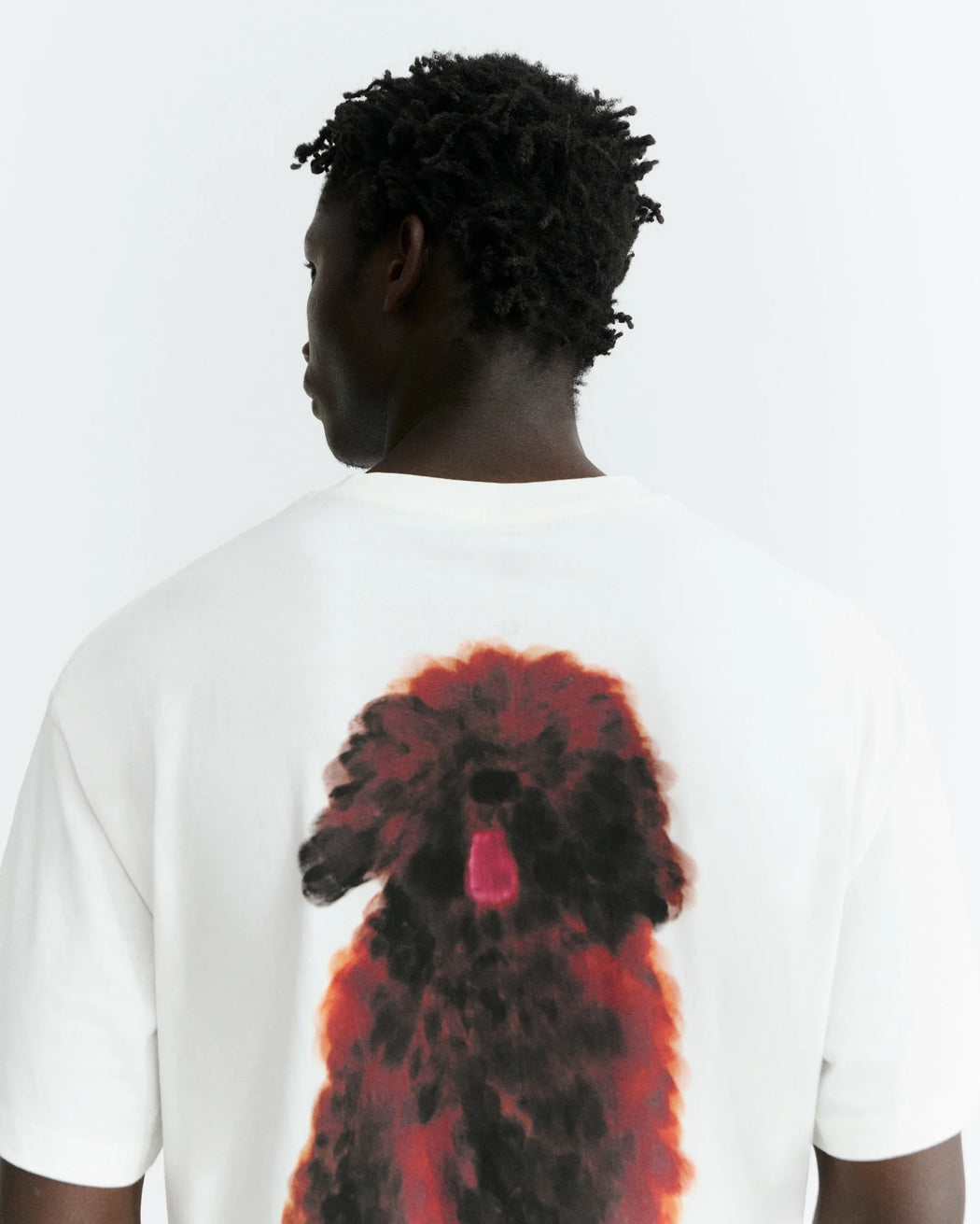 T-Shirt Pet Portrait Herren-Thinking Mu-T-Shirts-ROTATION BOUTIQUE BERLIN