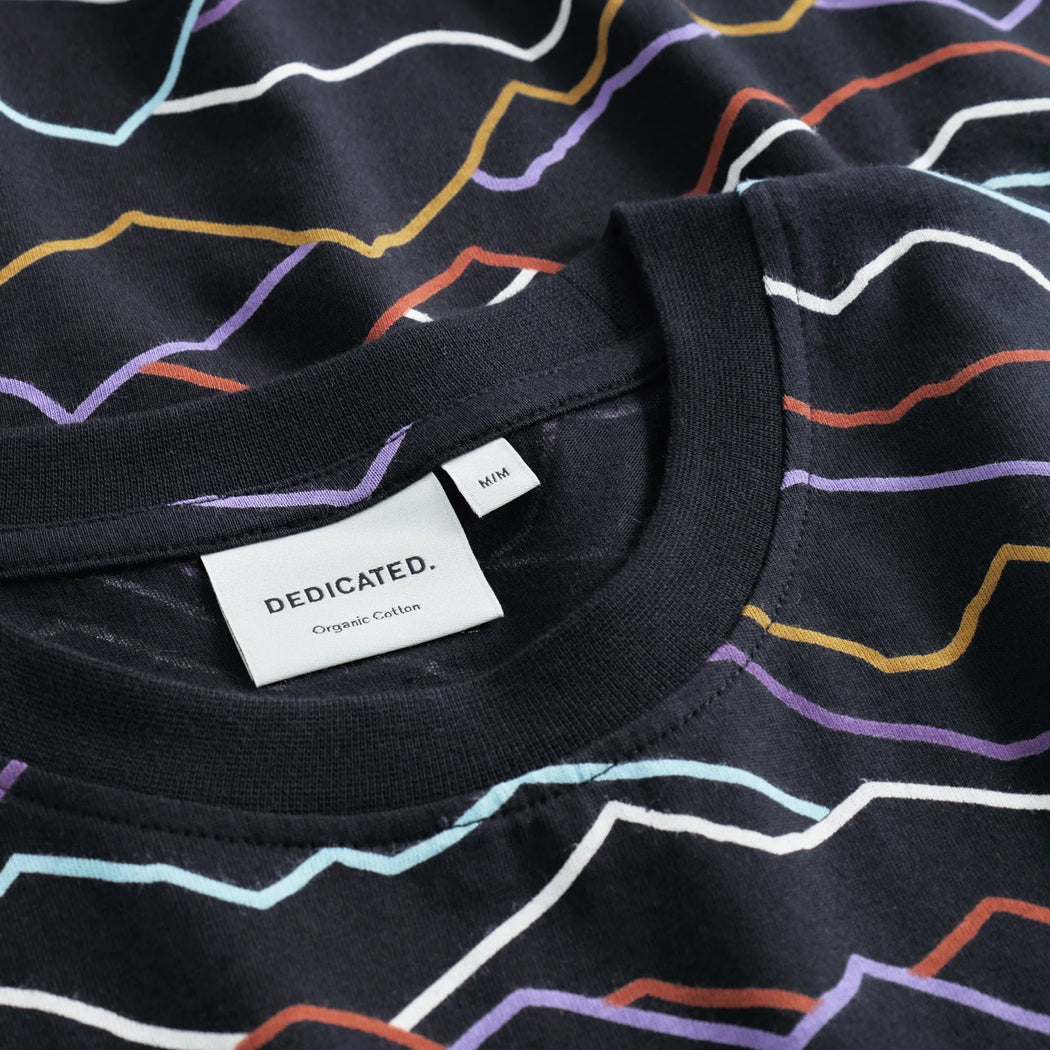 T-Shirt Stockholm Line Mountains-Dedicated-T-Shirts-ROTATION BOUTIQUE BERLIN