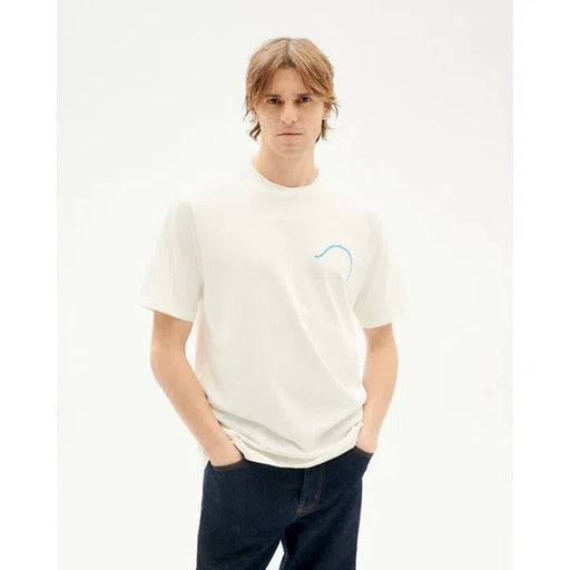 T-Shirt mit Wellenprint-Thinking Mu-T-Shirts-ROTATION BOUTIQUE