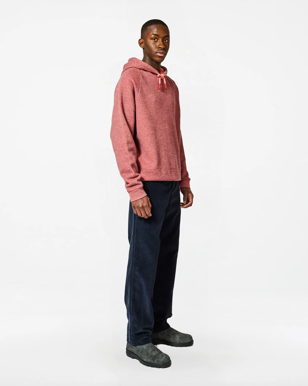 TERRY Hoodie Coral Pink-Homecore-Pullis & Sweatshirts-ROTATION BOUTIQUE BERLIN